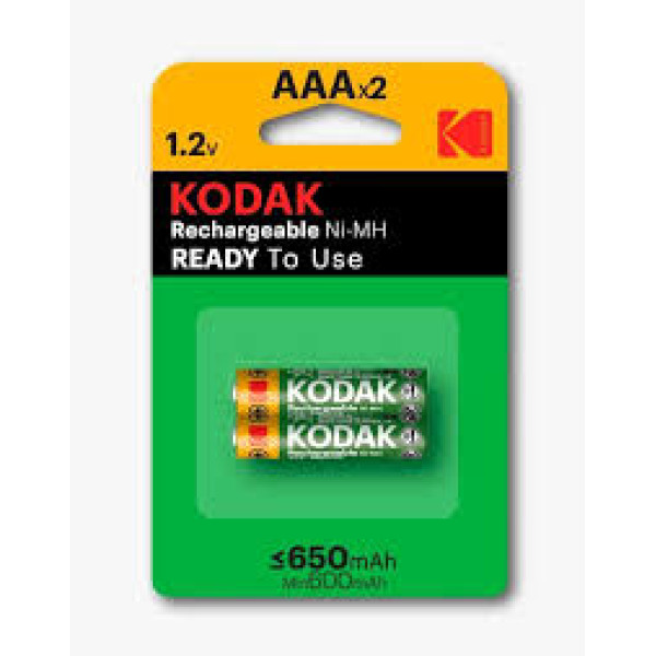 KODAK RECHARGEABLE 650MAH İNCE PİL