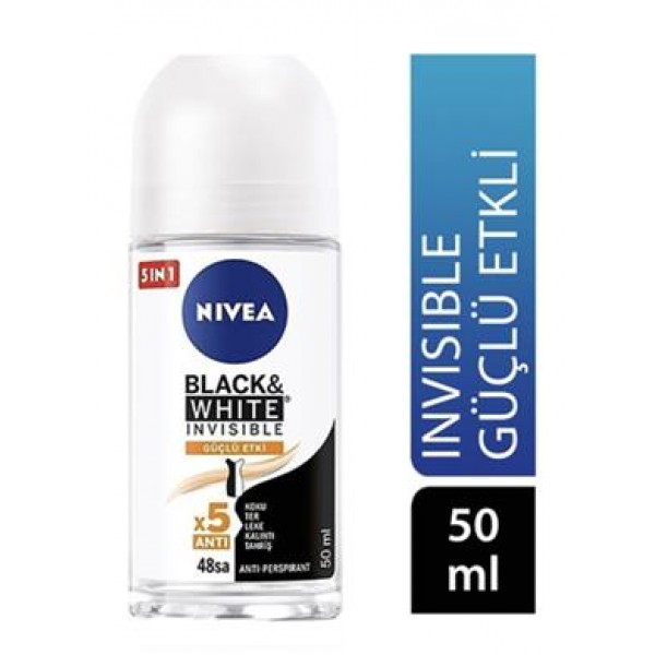 NIVEA ROLL-ON 50 ML BAYAN BLACK&WHITE GÜÇLÜ