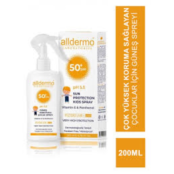 ALLDERMO GÜNEŞ KOR.SPREY 50 SPF 200 ML ÇOCUK