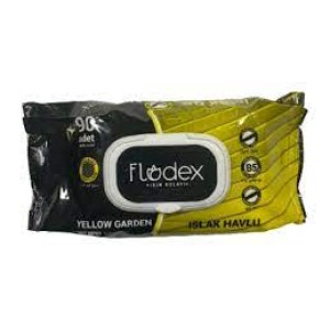 FLODEX ISLAK HAVLU 90LI YELLOW GARDEN(24)