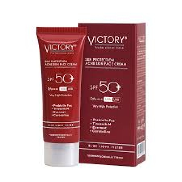 VICTORY YÜZ KREMİ 50SPF 50ML AKNE KARŞITI