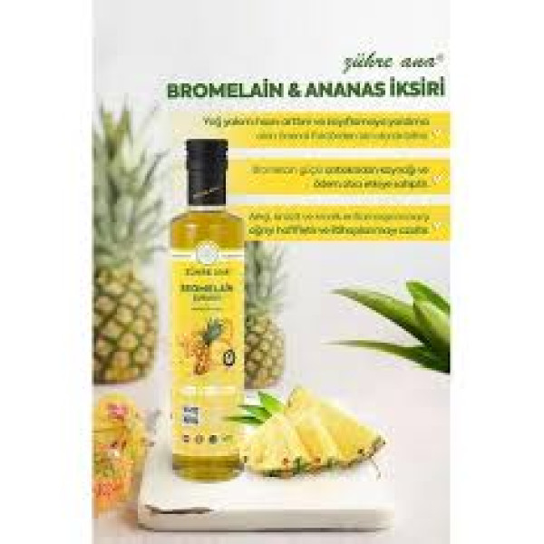 ZÜHRE BROMELAİN ANANAS ŞURUBU 250 ML (18)