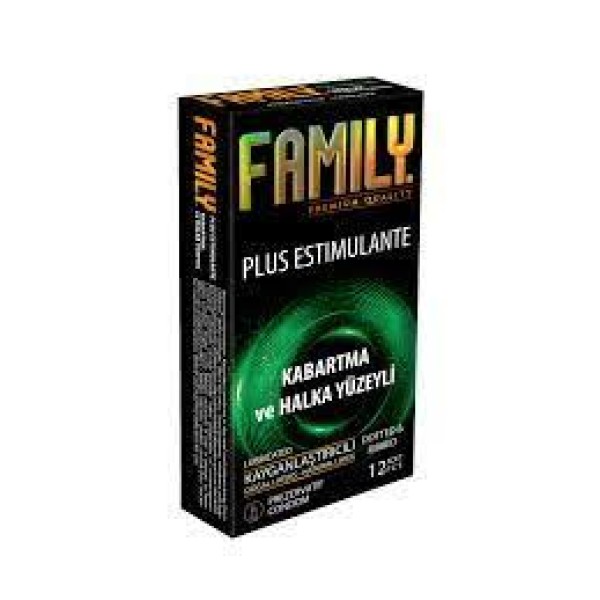 FAMILY PREZERVATİF PLUS ESTIMULANTE KABARTMA