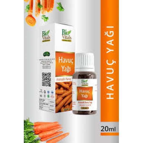 BİOVİTALS HAVUÇ YAĞI 20 ML