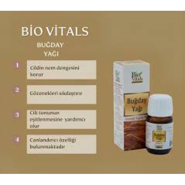 BİOVİTALS BUĞDAY YAĞI 20 ML