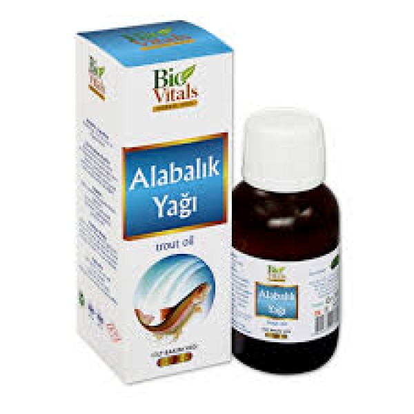 BİOVİTALS ALABALIK YAĞI 50 ML