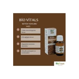 BİOVİTALS KETEN TOHUMU YAĞI 50 ML