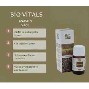 BİOVİTALS ANASON YAĞI 20 ML