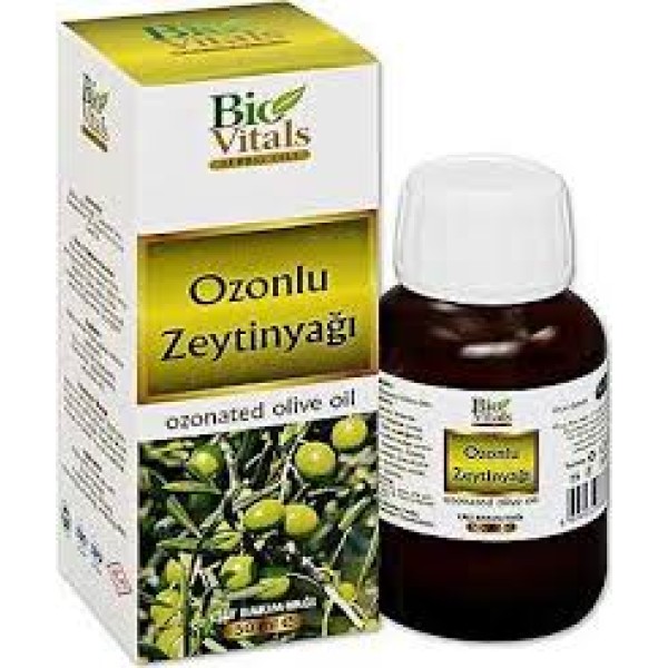 BİOVİTALS OZONLU ZEYTİNYAĞI 50 ML