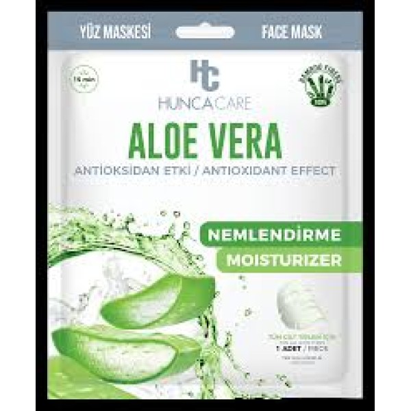 HUNCA KİLLİ YÜZ MASKESİ ALOE VERA