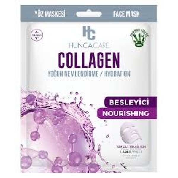 HUNCA KİLLİ YÜZ MASKESİ  COLLAGEN