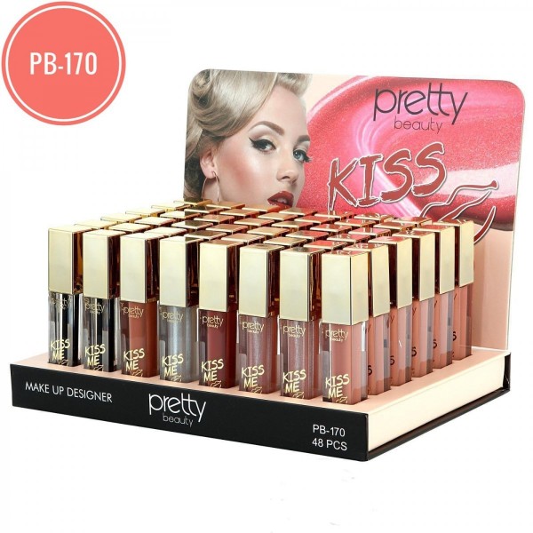 GOLD-PRETTY LIP GLOSS 48'Lİ PB-170