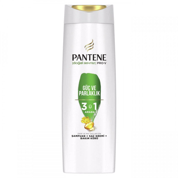 PANTENE ŞAMPUAN 400 ML GÜÇLÜ PARLAK 3IN1