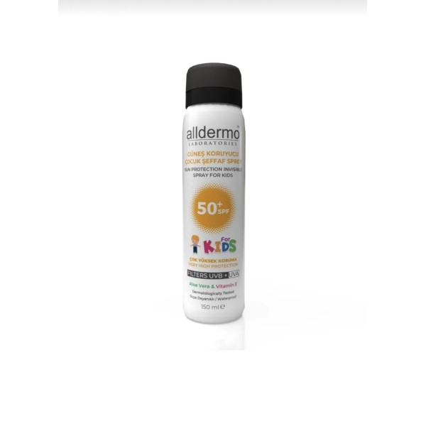 ALLDERMO GÜNEŞ KORUYUCU 50 SPF AEROSOL ÇOCUK