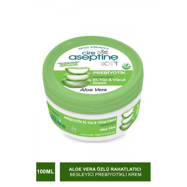 CİRE ASEPTİNE SOFT ALOVERA ÖZLÜ 100ML