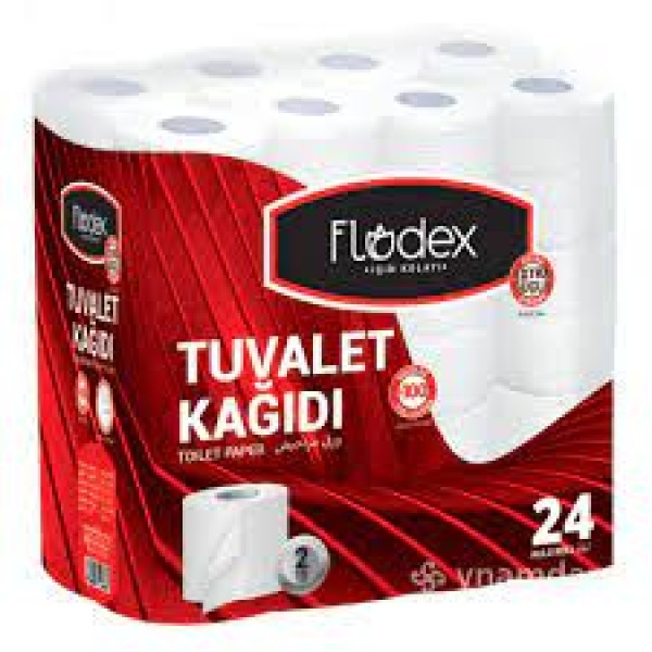 FLODEX TUVALET KAĞIDI 2KATLI 24LÜ (3)