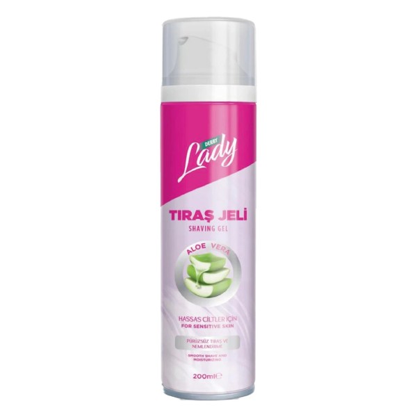 DERBY LADY TIRAŞ JELİ 200 ML ALOEVERA