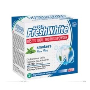 FRESH WHITE DİŞ TOZU PARLATICI SMOKERS