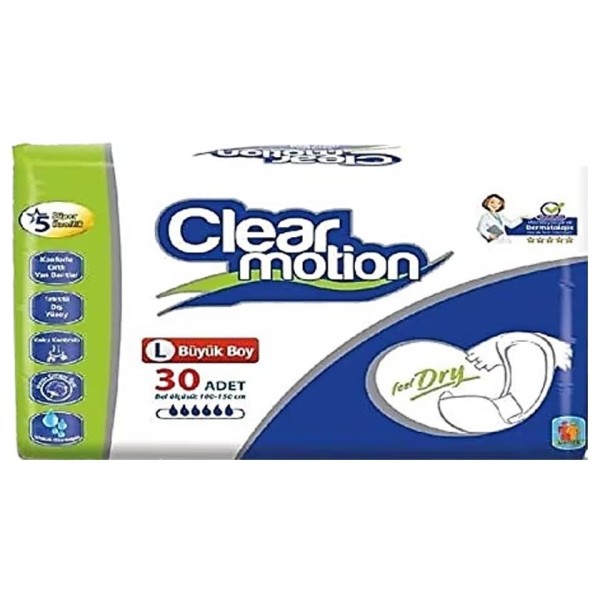 CLEARMOTION BELBANTLI HASTA BEZİ LARGE (4*30)