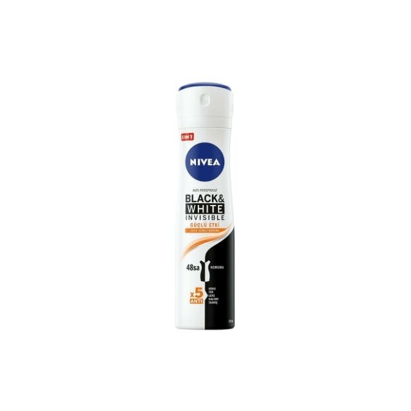 NIVEA DEO 150 ML BAYAN BLACK&WHITE GÜÇLÜ