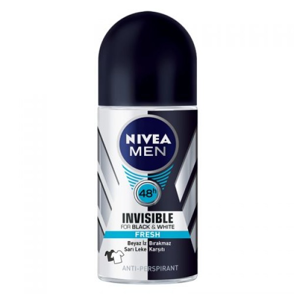 NIVEA ROLL-ON 50 ML BAY BLACK&WHITE FRESH