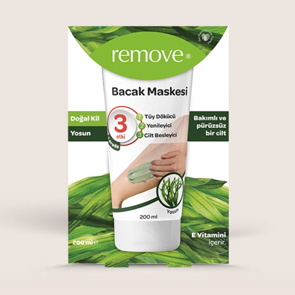 REMOVE BACAK MASKESİ YOSUN ÖZLÜ 200ML