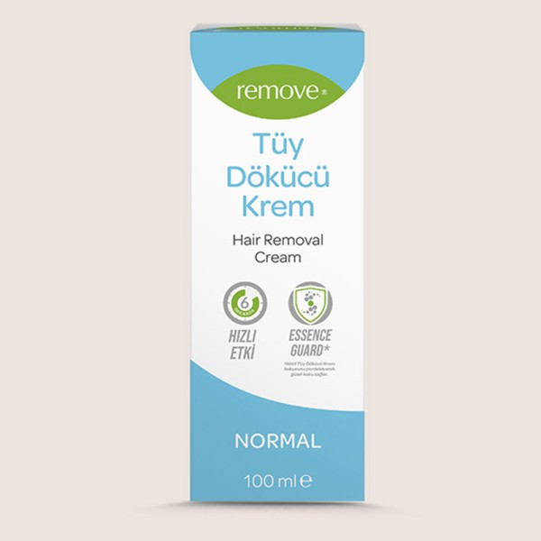 REMOVE TÜY DÖKÜCÜ KREM NORMAL CİLTLER 100ML 2Lİ