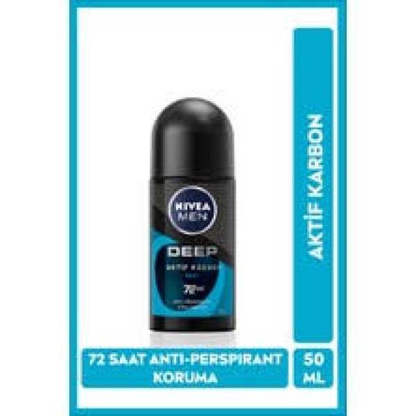 NIVEA ROLL-ON 50 ML BAY DEEP AKTİF KARBON