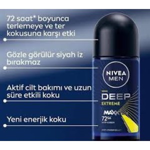 NIVEA ROLL-ON 50 ML BAY DEEP EXTREME