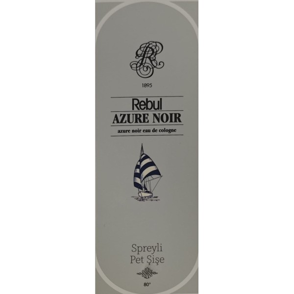 REBUL KOLONYA SPREY AZURE NOIR 125 ML