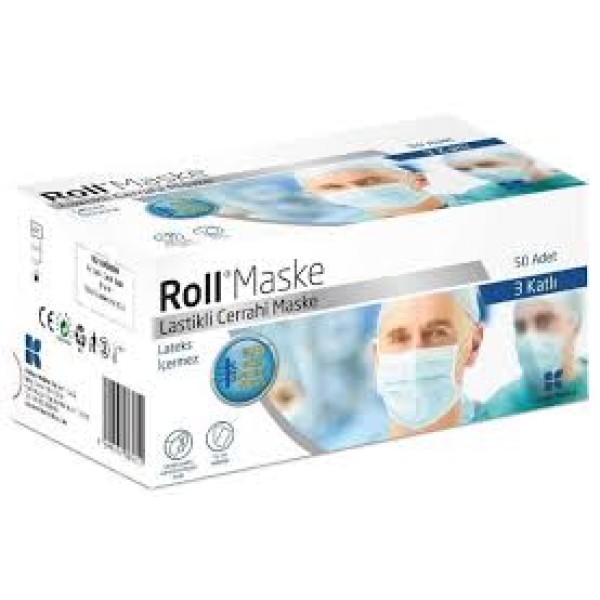 ROLL MASKE 50 'Lİ STERİL