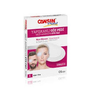 CANSIN STERİL GÖZ PEDİ 6,5CMX9,5CM 5 Lİ